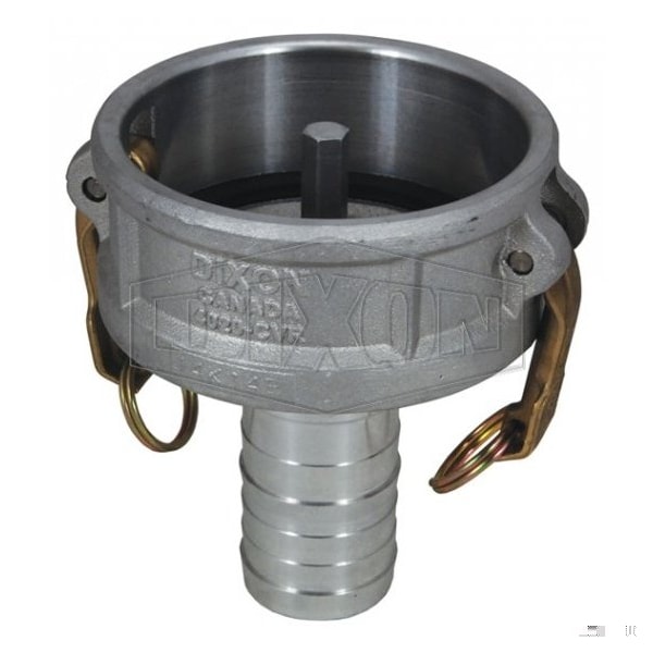 Vapor Recovery Coupler, 4 x 2 in Nominal, Coupler x Hose Shank End Style, 356T6 Aluminum, Domestic